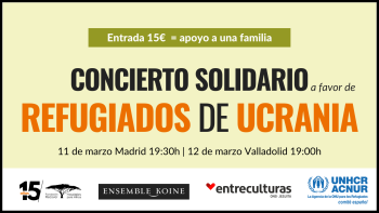Concierto solidario en Madrid y Valladolid