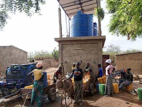 Pielá - pozo de agua - Burkina Faso