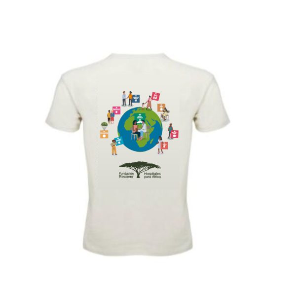 regalo solidario camiseta adulto detrás
